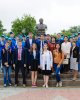 Открытие памятника Байкену Ашимову