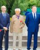 Открытие памятника Байкену Ашимову