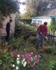 Активисты партии «Нұр Отан» навестили ветерана педагогического труда
