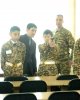 Университетте жас кадеттермен кездесу өтті