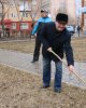 Первый весенний субботник в СКГУ им.М.Козыбаева