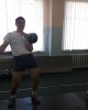 Соревнование по гиревому спорту среди профессорско-преподавательского состава и сотрудников СКГУ им. М. Козыбаева