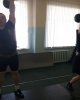 Соревнование по гиревому спорту среди профессорско-преподавательского состава и сотрудников СКГУ им. М. Козыбаева