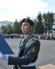 Присяга выпускников военной кафедры СКГУ им. М. Козыбаева