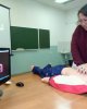 М. Қозыбаев атындағы СҚМУ-да алғашқы көмек көрсету бойынша сабақ өткізілді