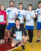 Соревнования по волейболу среди преподавателей и сотрудников СКГУ им. М. Козыбаева