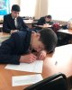 Олимпиада по казахскому языку и литературы среди общеобразовательных школ области