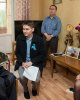 М. Қозыбаев атындағы СҚМУ студенттік активі ҰОС ардагері Қасым Жүнісовпен кездесті