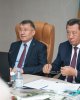 Поздравление ветерана Сапара Дюсенова в стенах СКГУ им. М. Козыбаева
