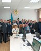 Поздравление ветерана Сапара Дюсенова в стенах СКГУ им. М. Козыбаева