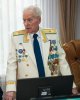 Поздравление ветерана Сапара Дюсенова в стенах СКГУ им. М. Козыбаева