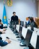 Актер Мейргат Амангельдин встретился со студентами университета