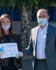Победители конкурса на разработку нового логотипа СКГУ им. М. Козыбаева получили свои призы