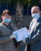 Победители конкурса на разработку нового логотипа СКГУ им. М. Козыбаева получили свои призы