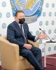 Встреча акима СКО Кумара Аксакалова со студентами программы «Серпін»