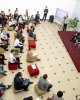 Встреча акима СКО Кумара Аксакалова со студентами программы «Серпін»