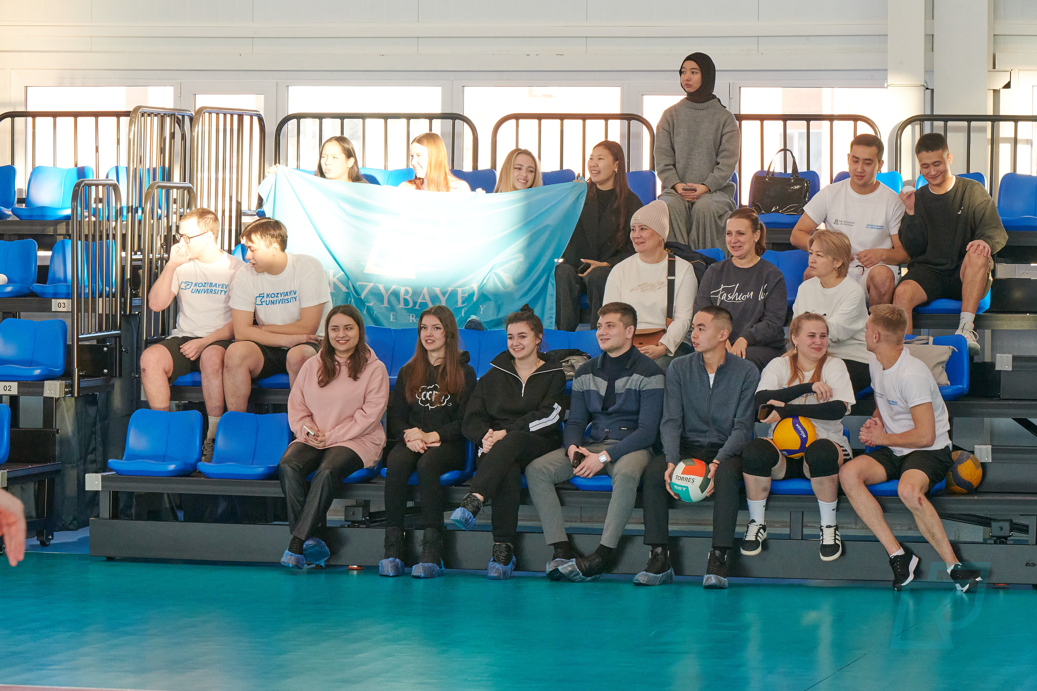 Турнир по волейболу. Kozybayev University&Прокуратура СКО
