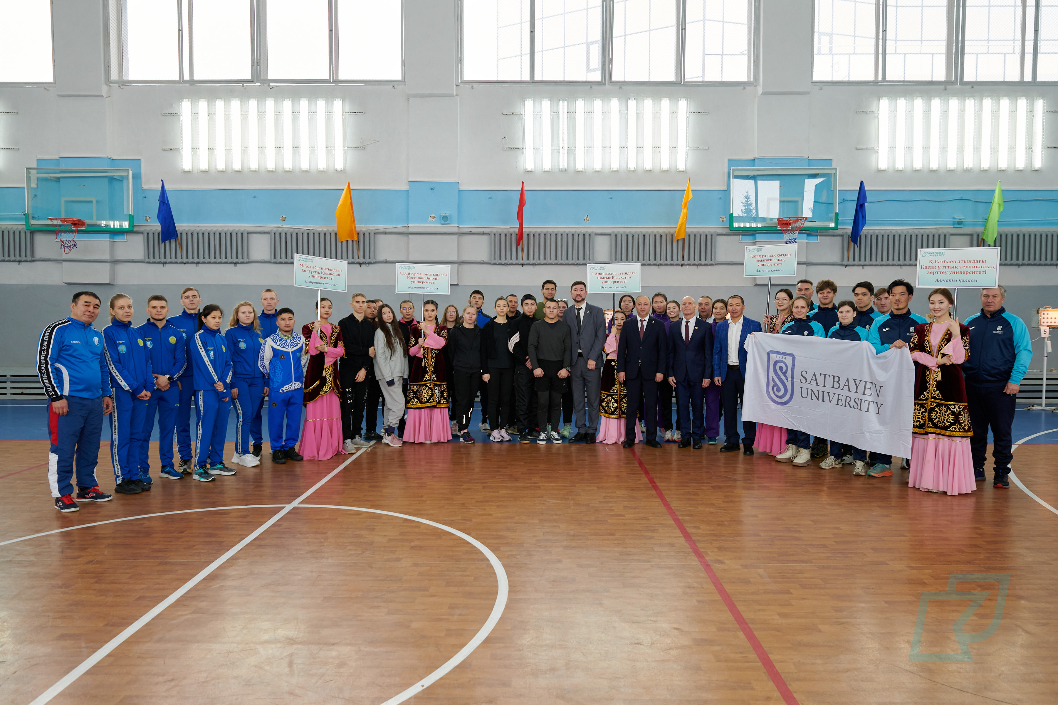 Х Республиканская Универсиада по многоборью проходит в Kozybayev University