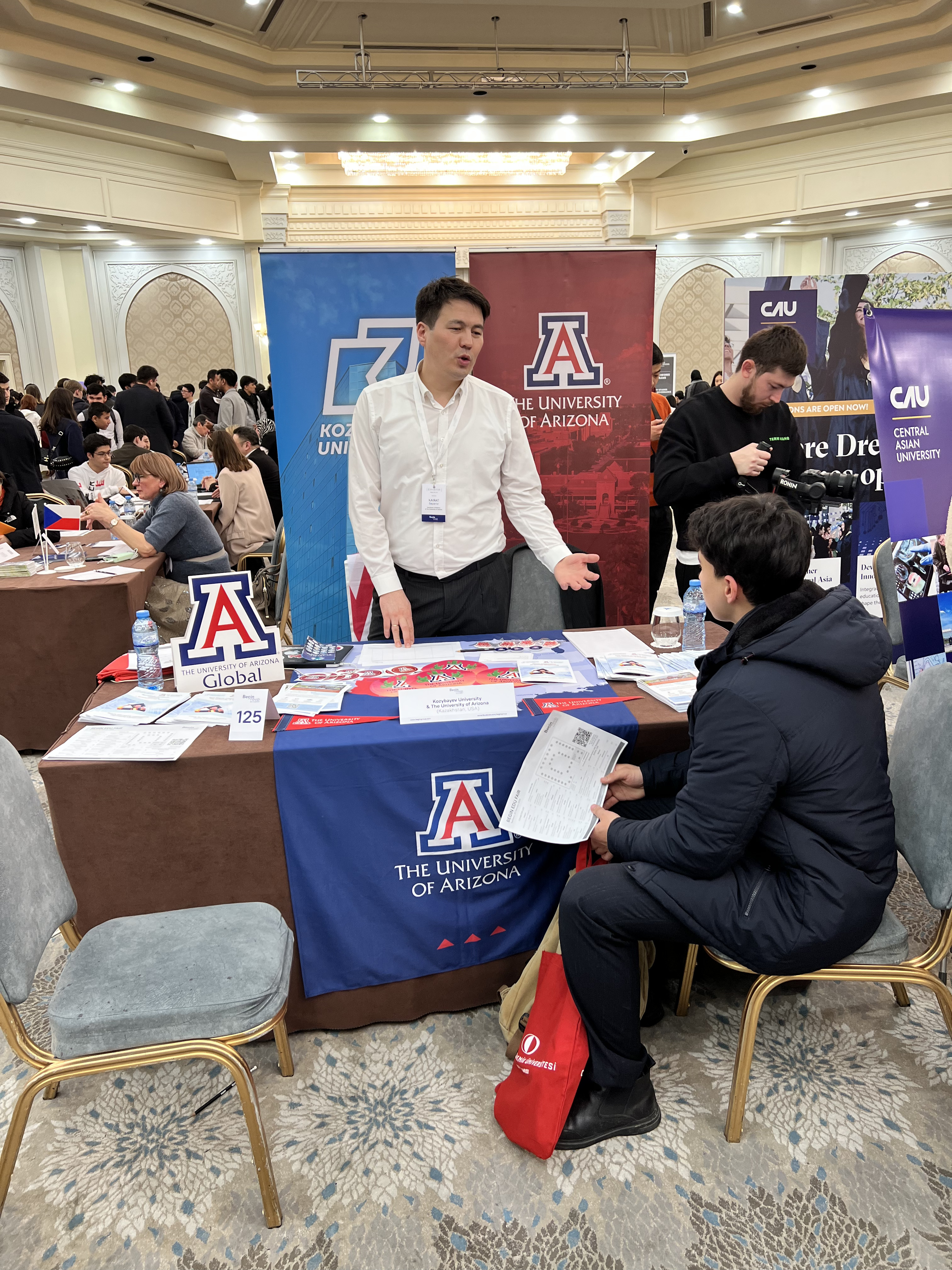Kozybayev University на международной выставке вузов в Ташкенте