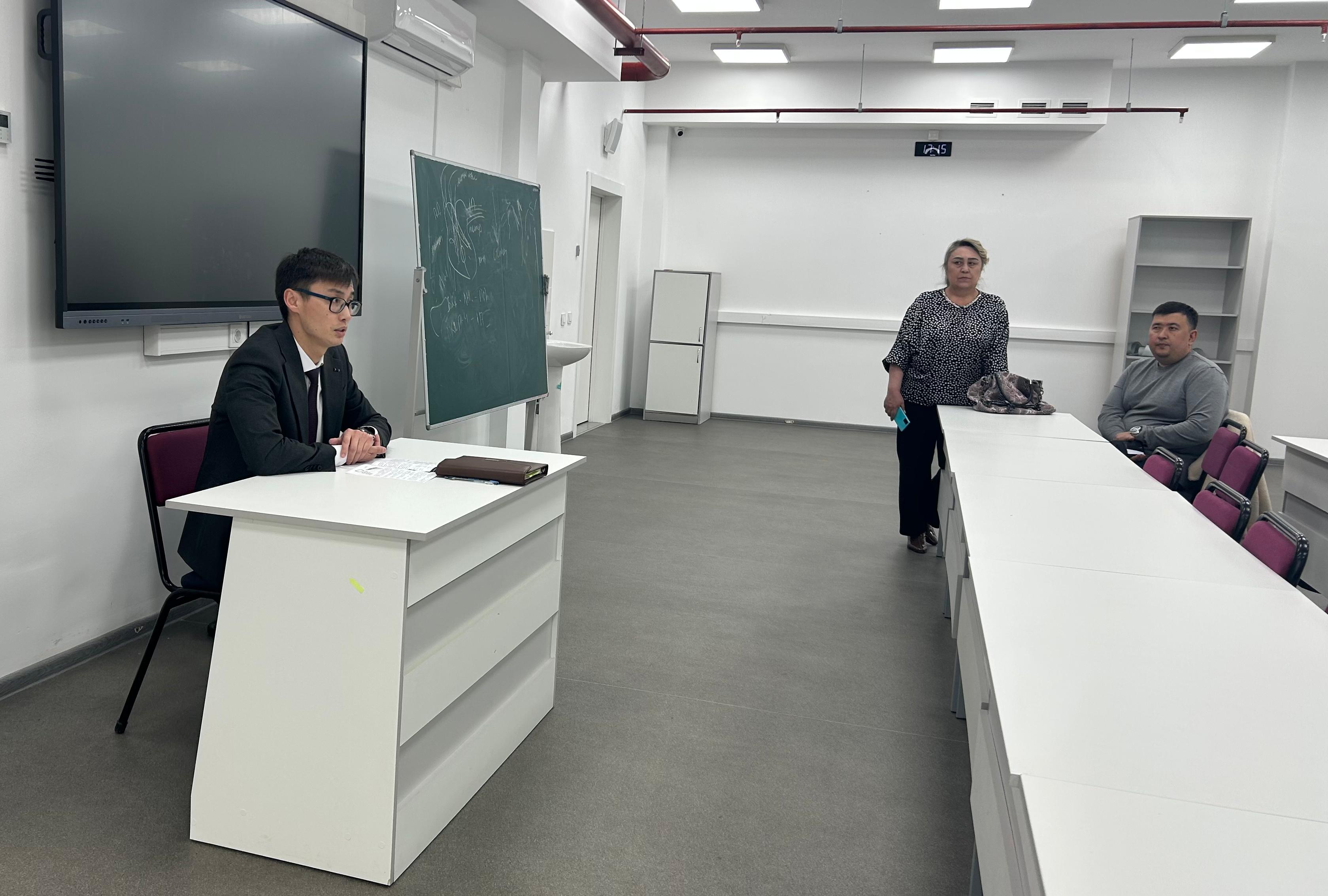 профориентационная встреча с участием представителей Управления государственного надзора г. Петропавловска и Отбасы банка