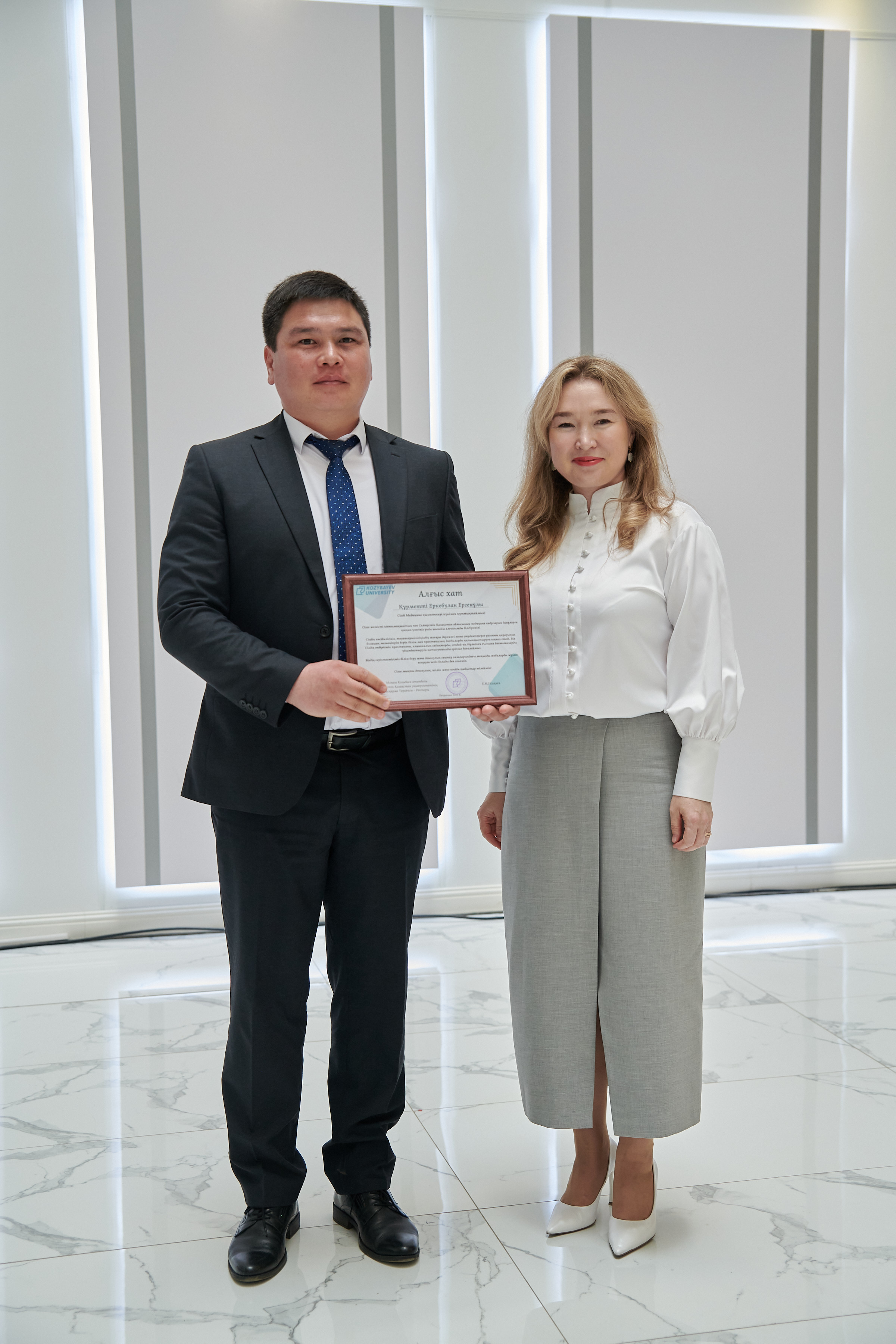 Чествование медиков в Kozybayev University