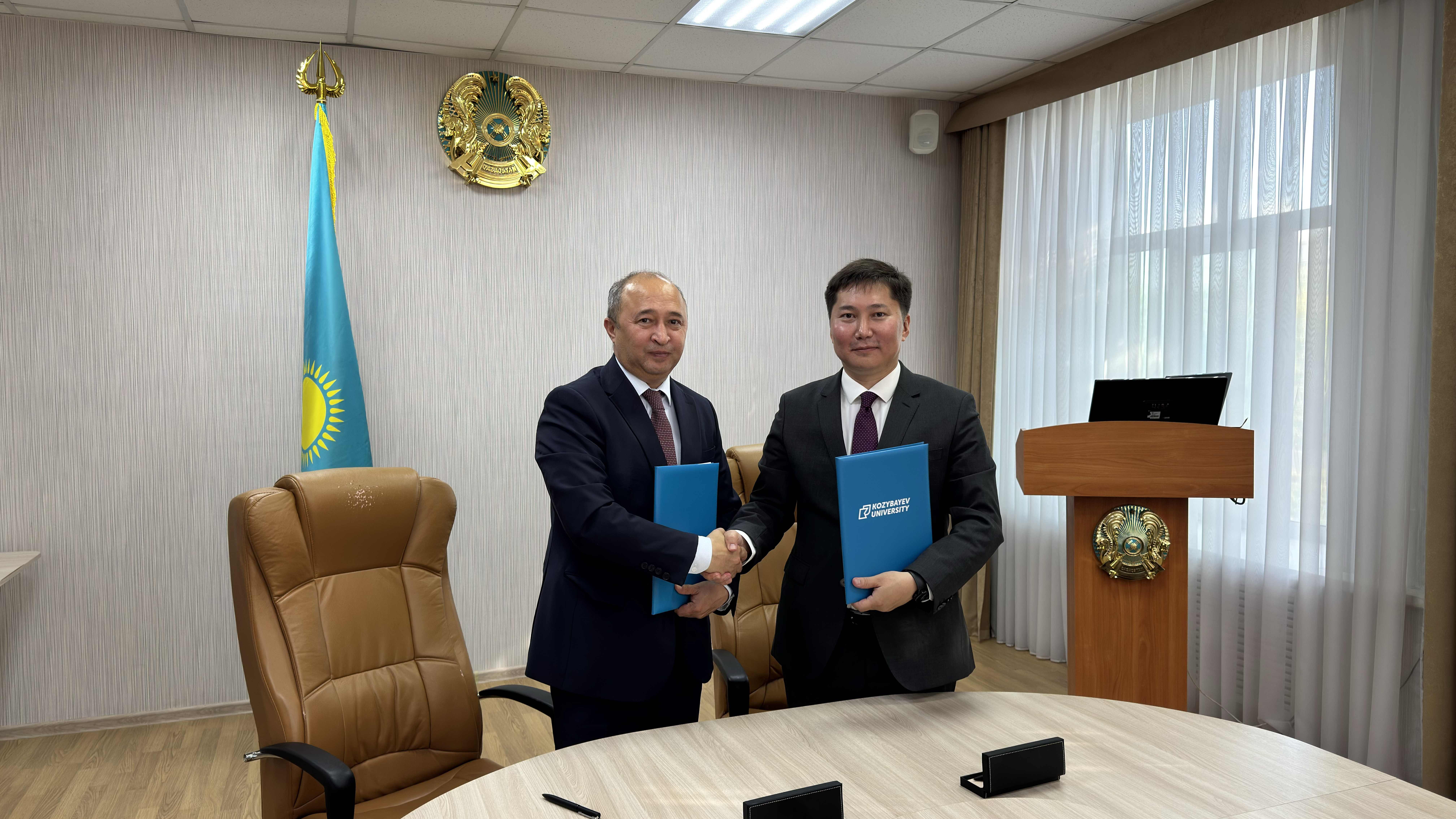 Визит руководителя Бюро национальной статистики в Kozybayev University