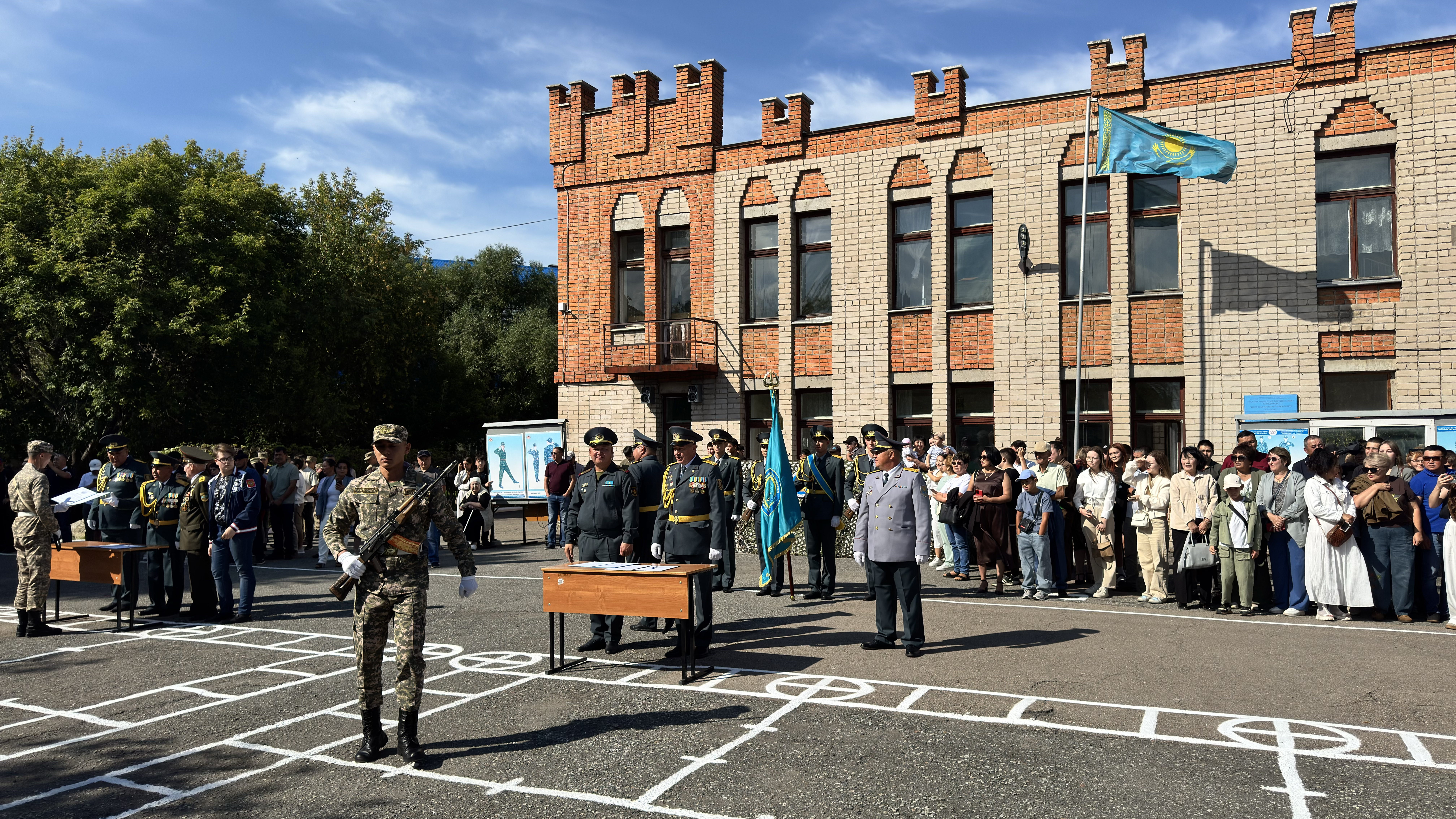 Студенты военной кафедры приняли присягу