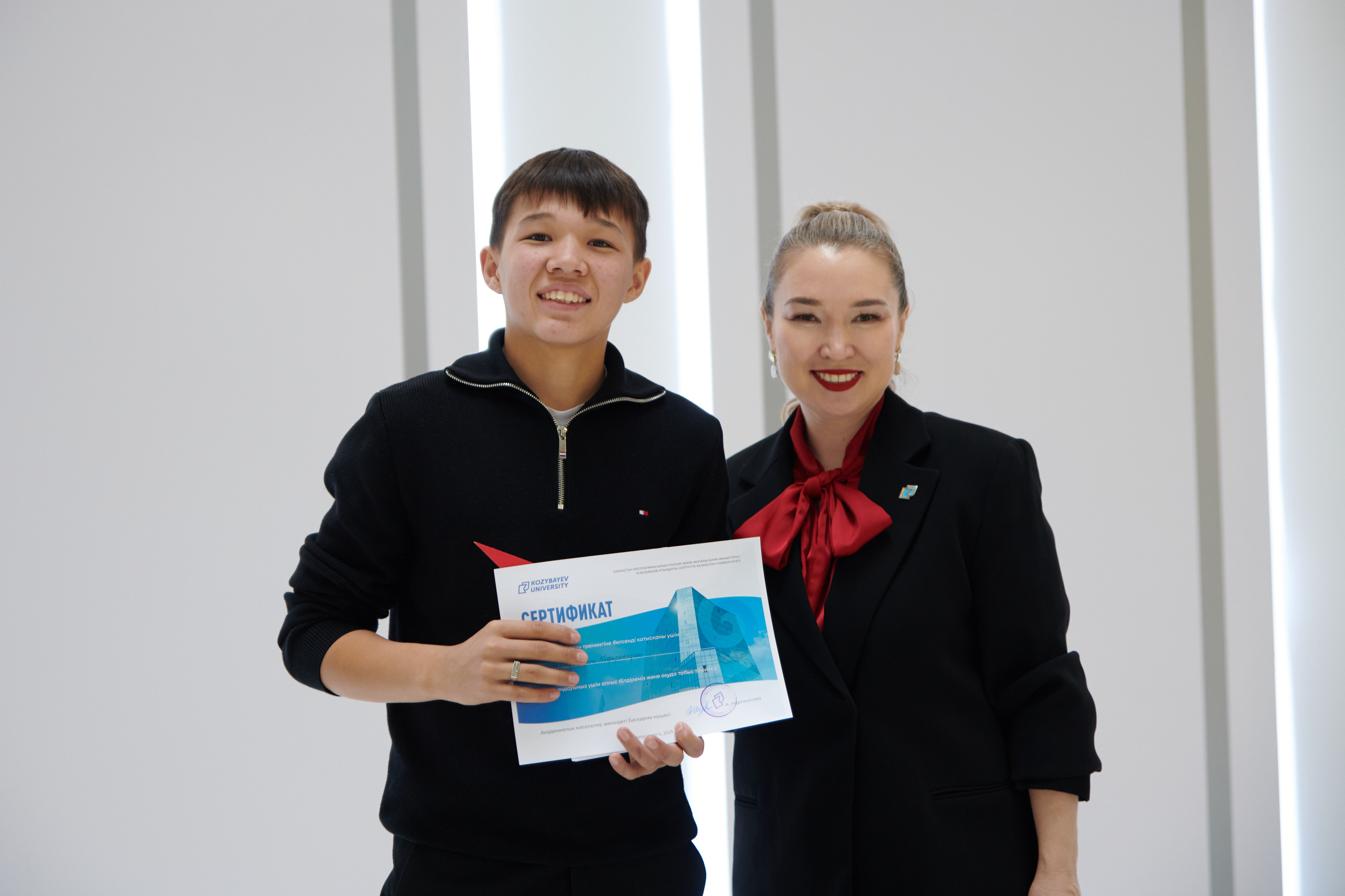 Абитуриенты познакомились с возможностями Kozybayev University