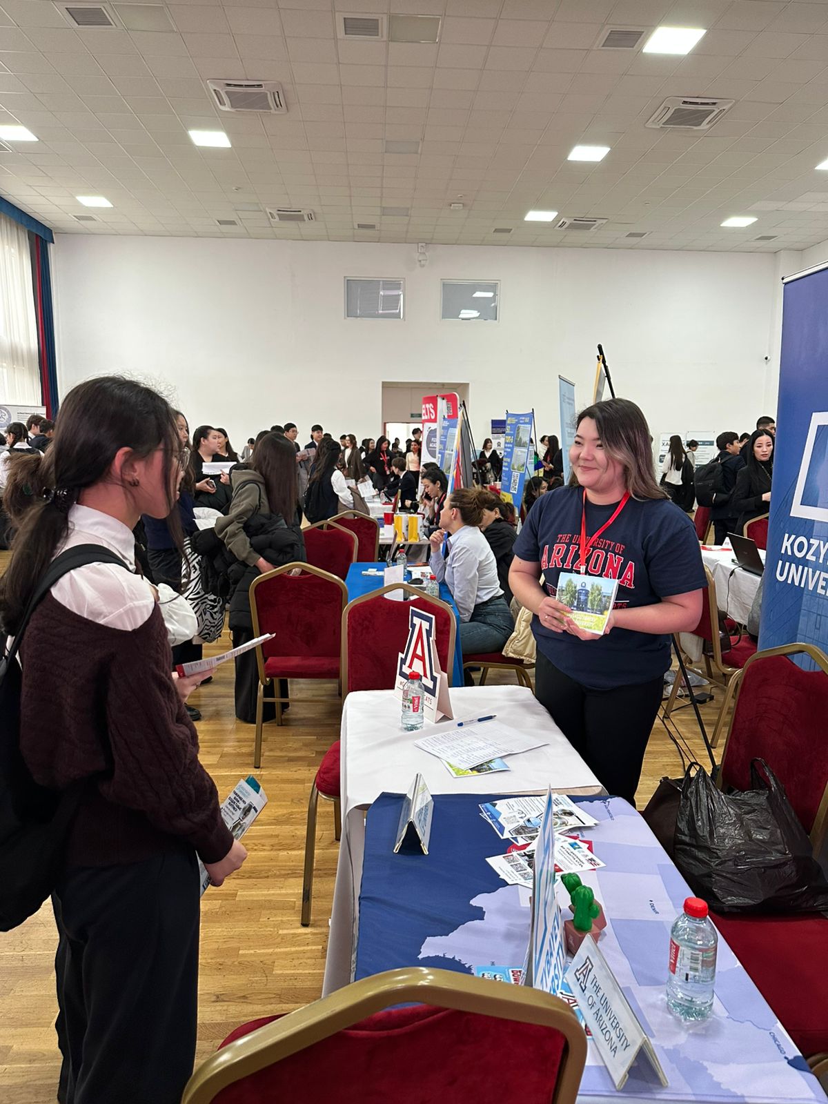 Kozybayev University на FIZMAT Education Fair – 2026
