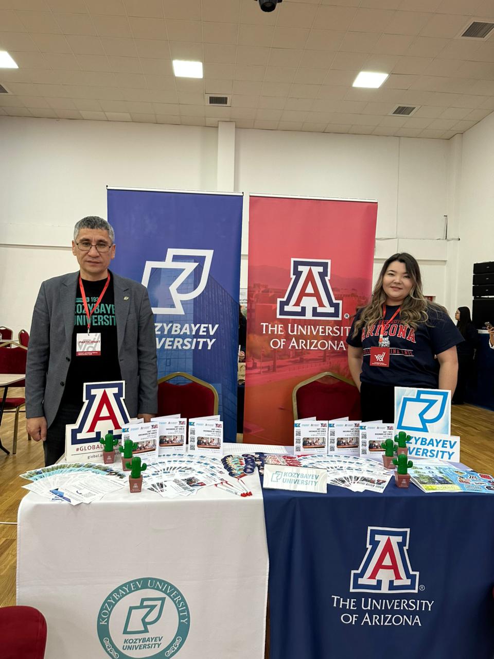 Kozybayev University на FIZMAT Education Fair – 2026