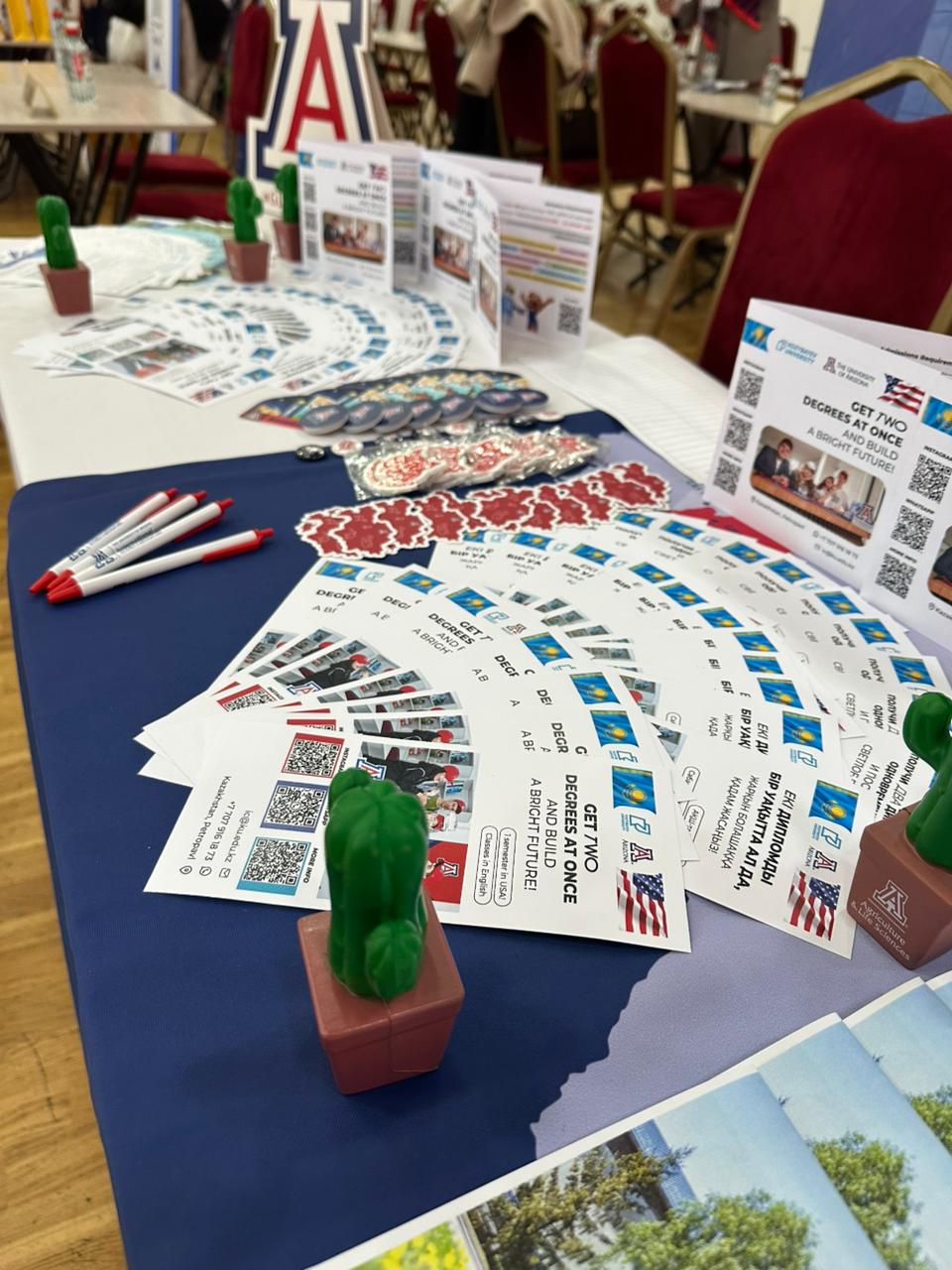Kozybayev University на FIZMAT Education Fair – 2026