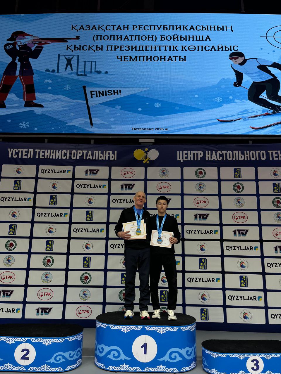 Пять медалей на республиканском старте
