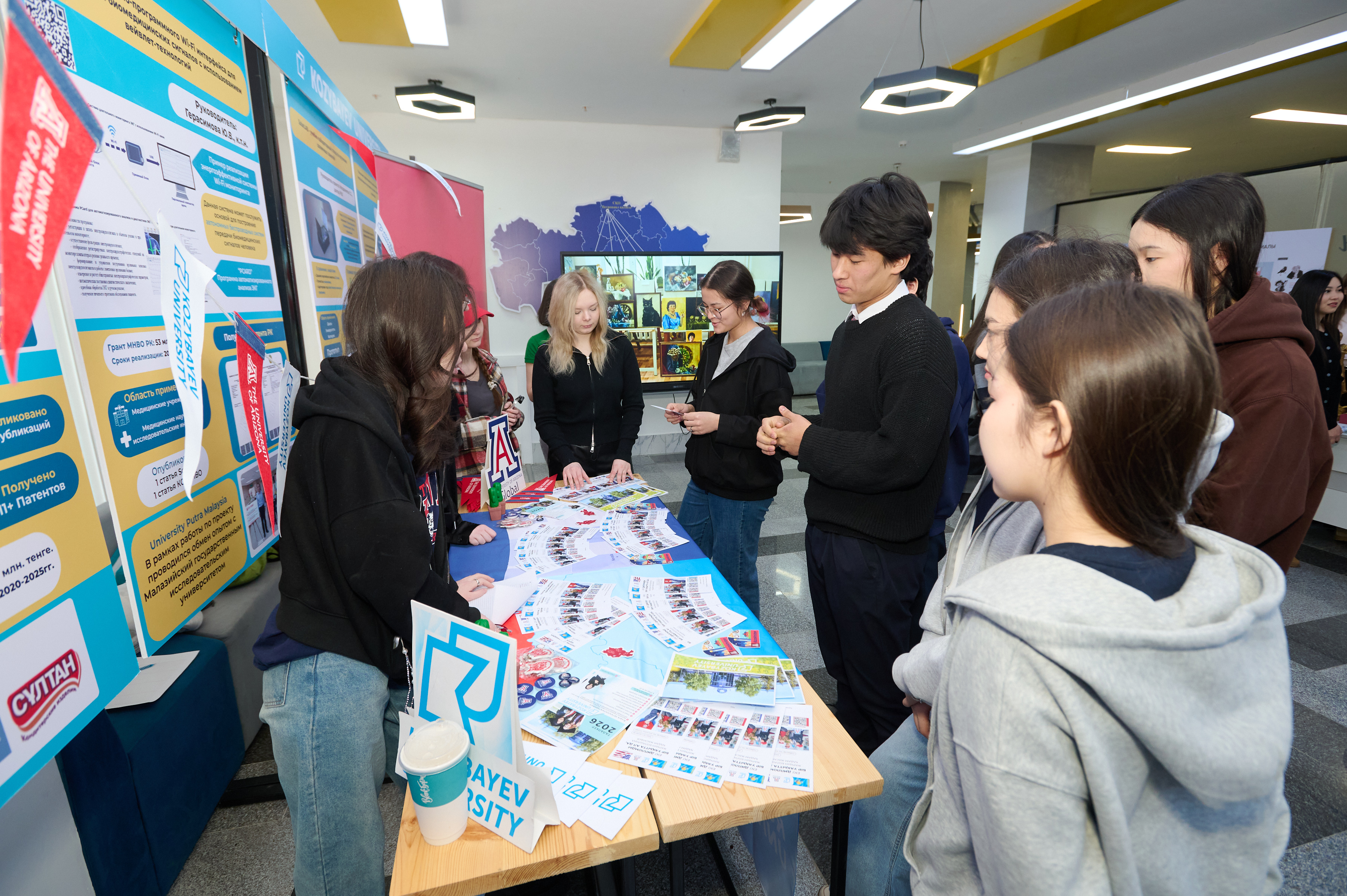 Kozybayev University открыл двери для будущих абитуриентов