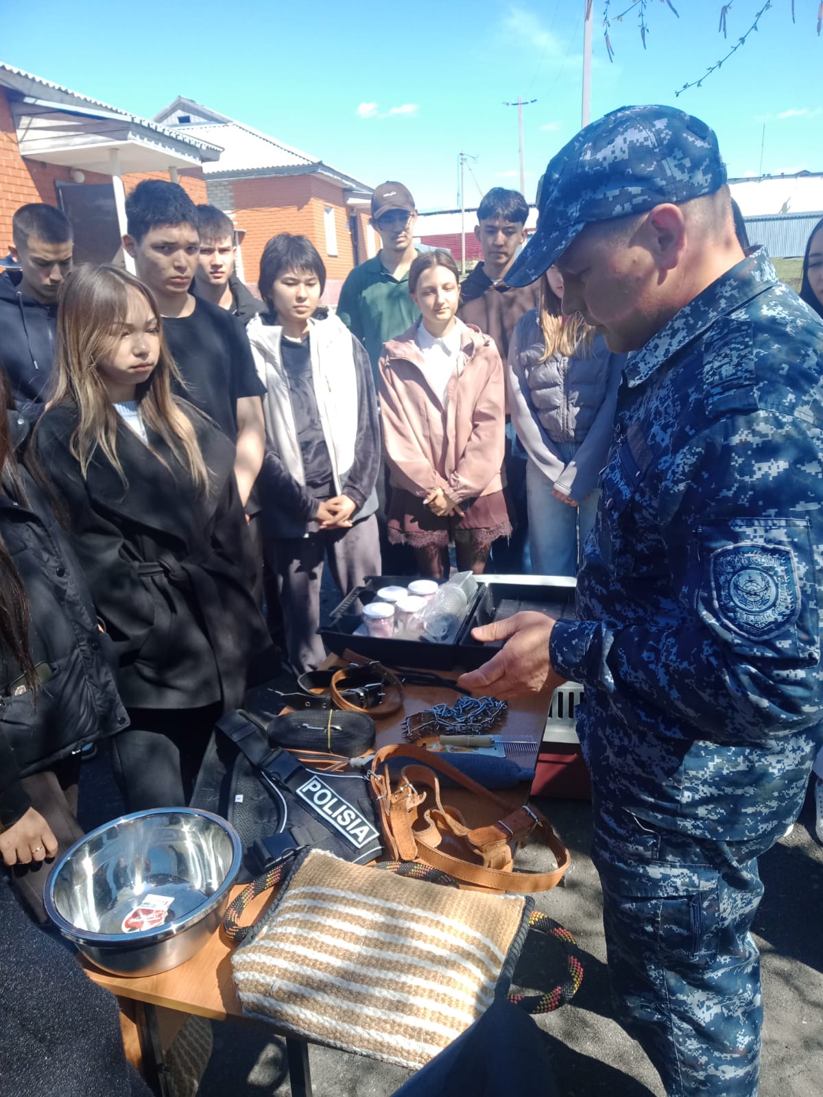 Практическая выездная встреча в Центре кинологической службы полиции