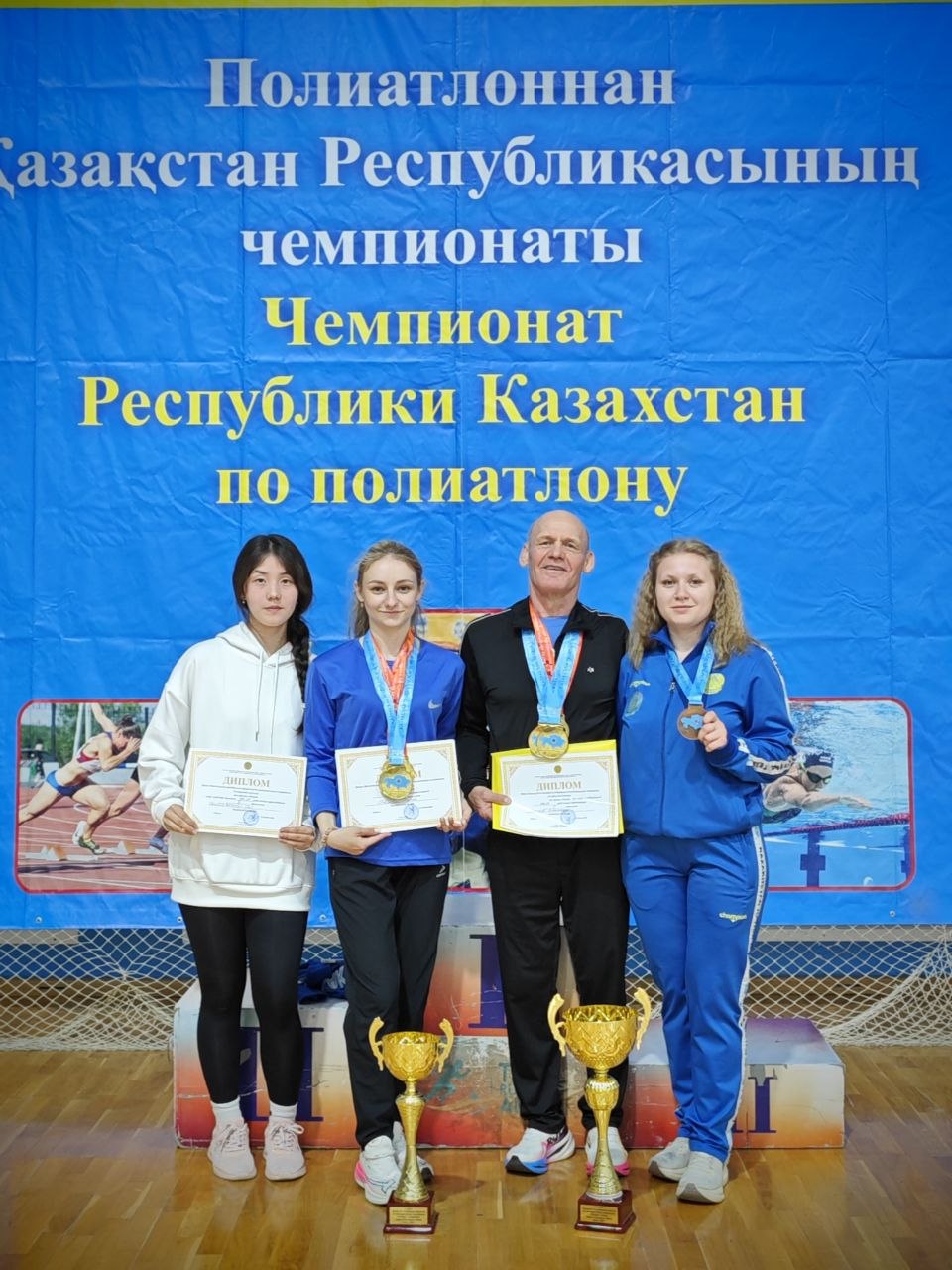 Біздің полиатлоншылар еліміздің үздіктері қатарынан көрінді
