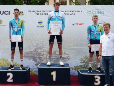 Қозыбаев университетінің студенті велоспорттан топ жарды