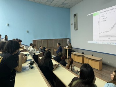 Жапониялық ғалым студенттерге өсімдіктердің генетикалық ресурстарын зерттеу нәтижелерімен бөлісті