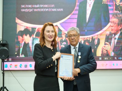 Kozybayev University-де профессор Жұмағали Әшімовтің 70 жылдық мерейтойы аталып өтті
