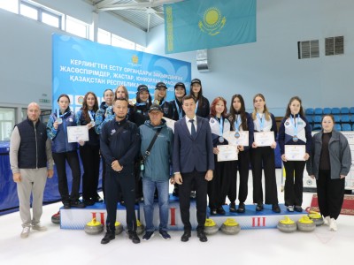 Керлингтен Қазақстан Республикасының жастар арасындағы чемпионатында қола жүлде