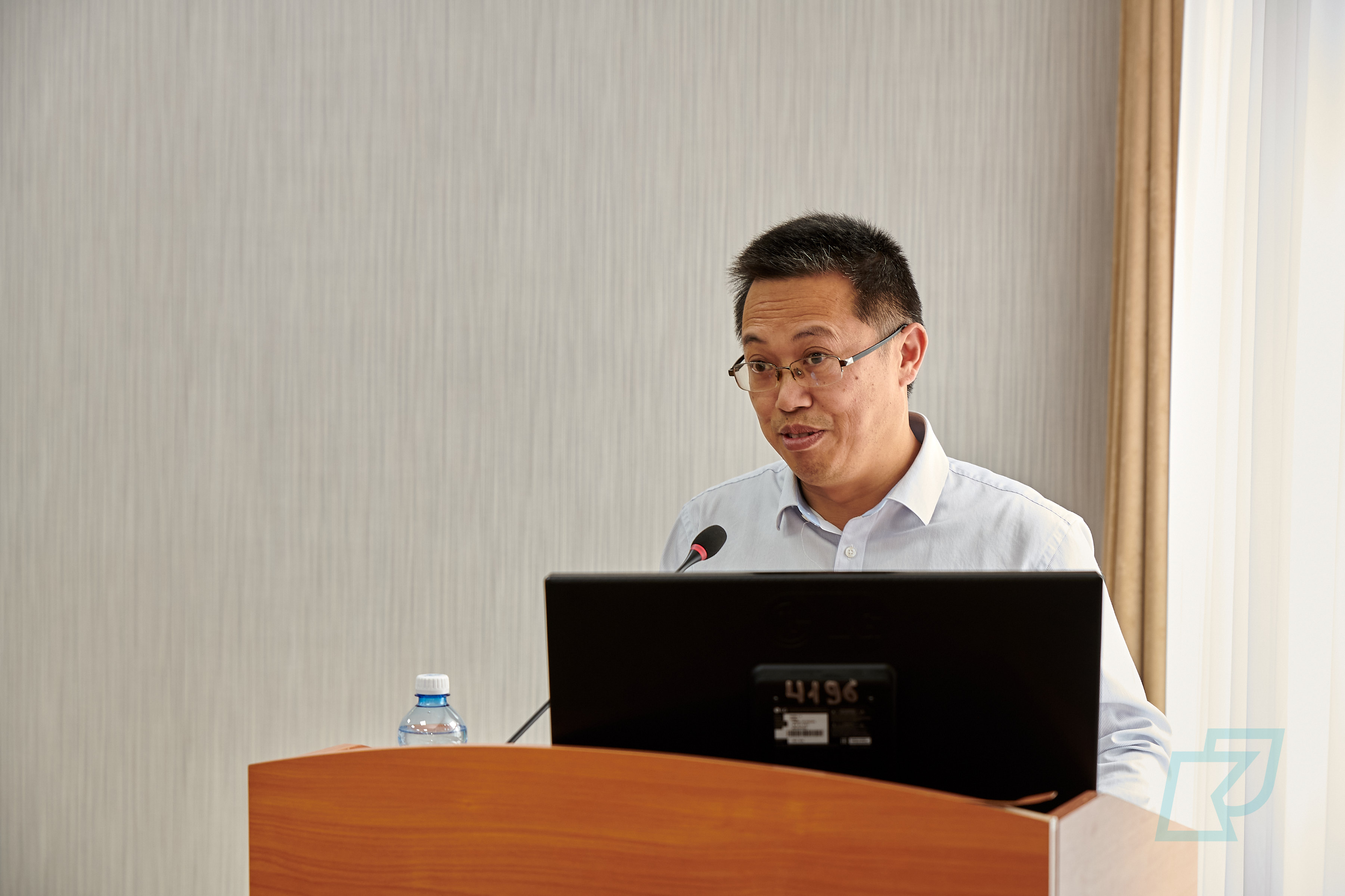 A professor from China talked about livestock research