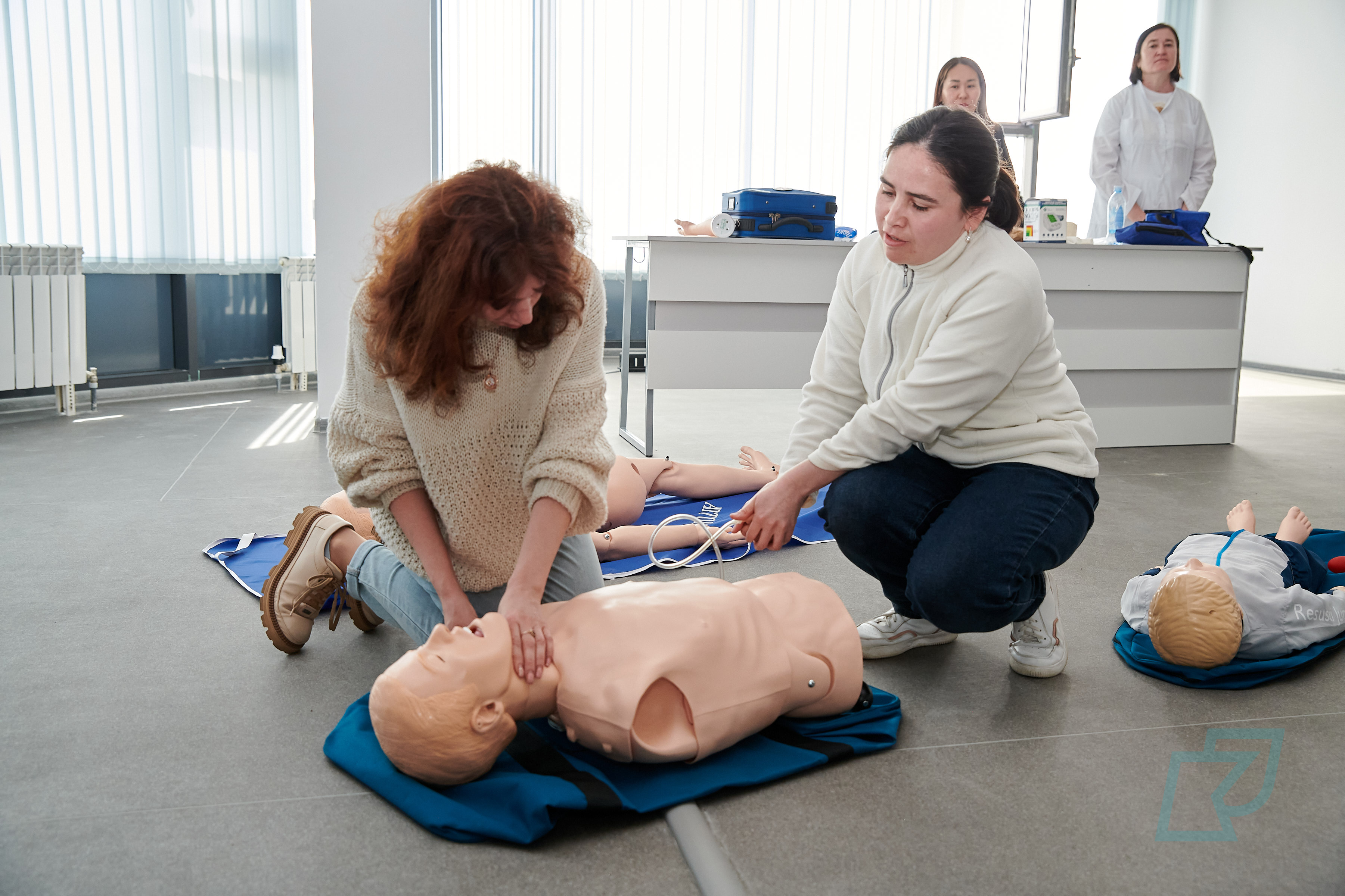 The provision of first aid