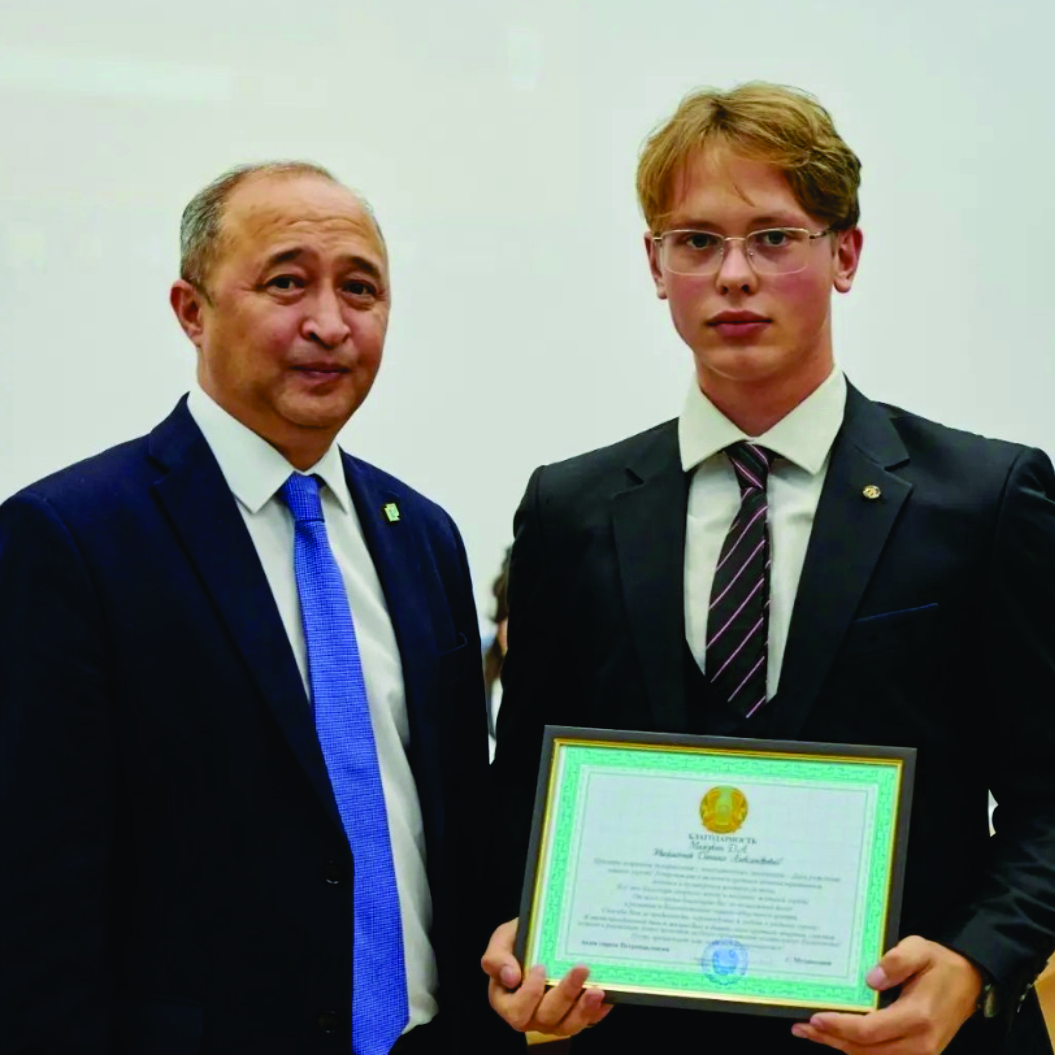 On September 6, at the academic council of the university, the gratitude of the mayor of the city was received by students of the group C-23 Korzhov D, Gaisin A, Mazhukin D, C-22 Dolotin R.Congratulations!