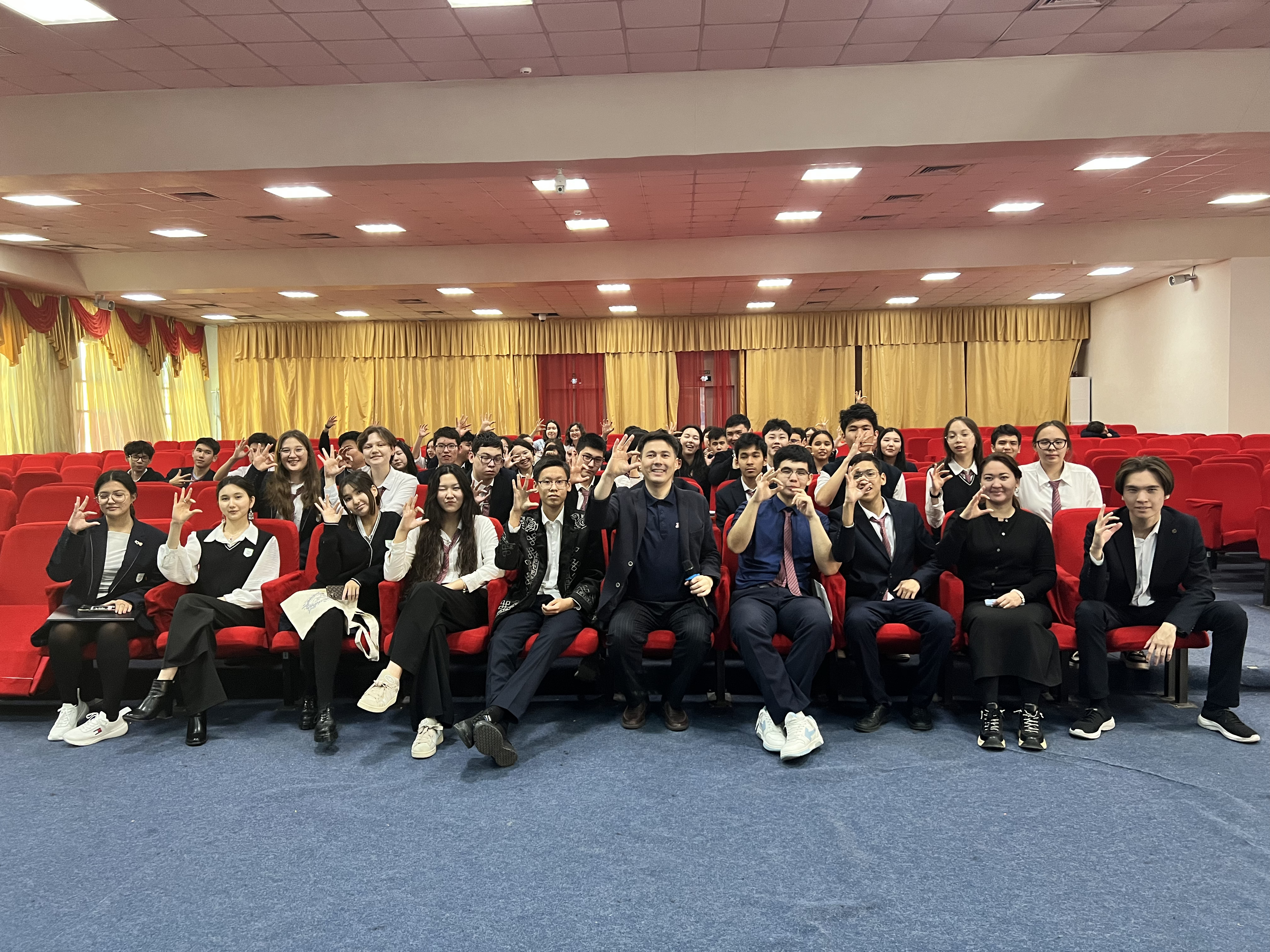 Vocational guidance work in NIH Kokshetau