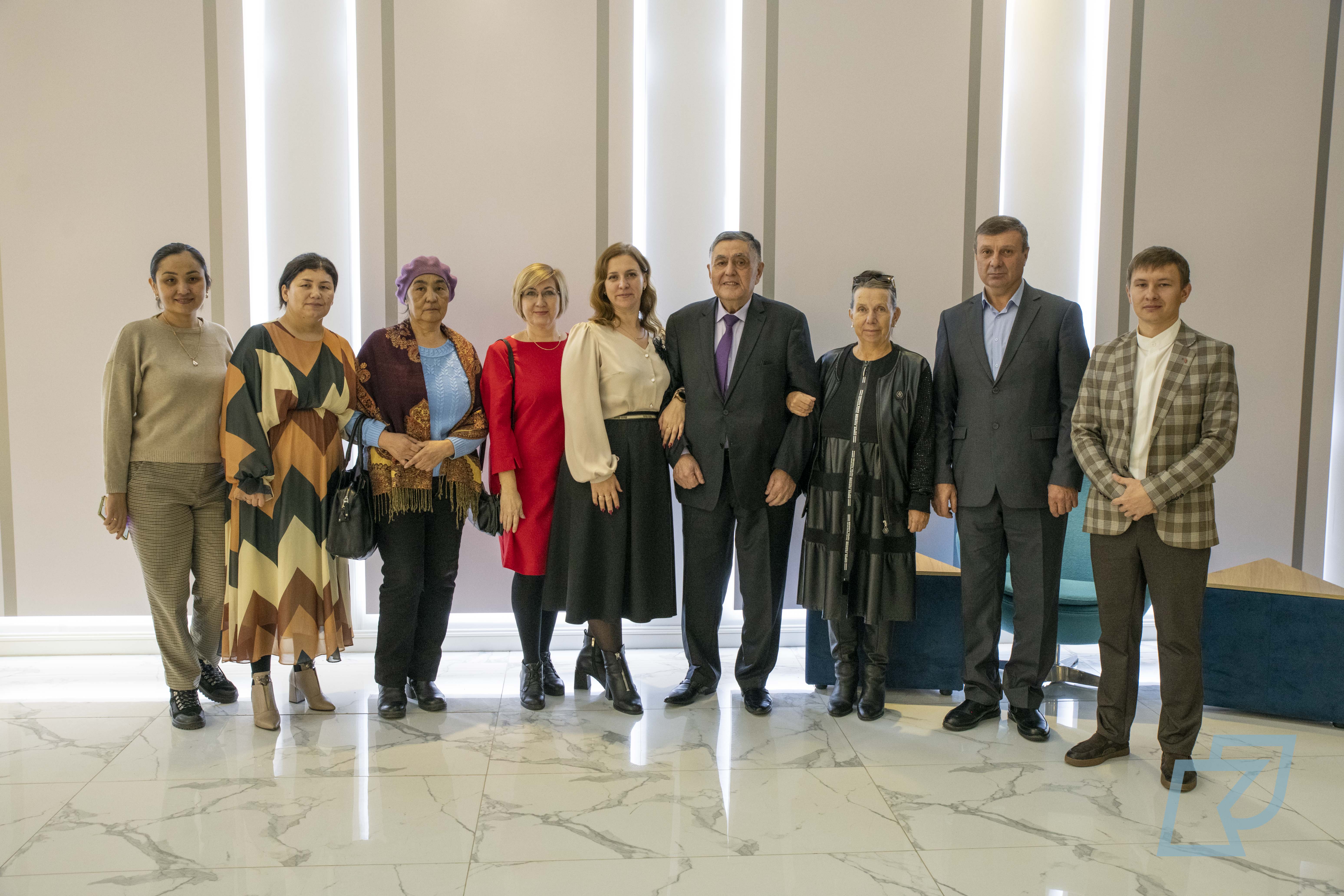 The university celebrated the 75th anniversary of Zhanbatyr Sartaev