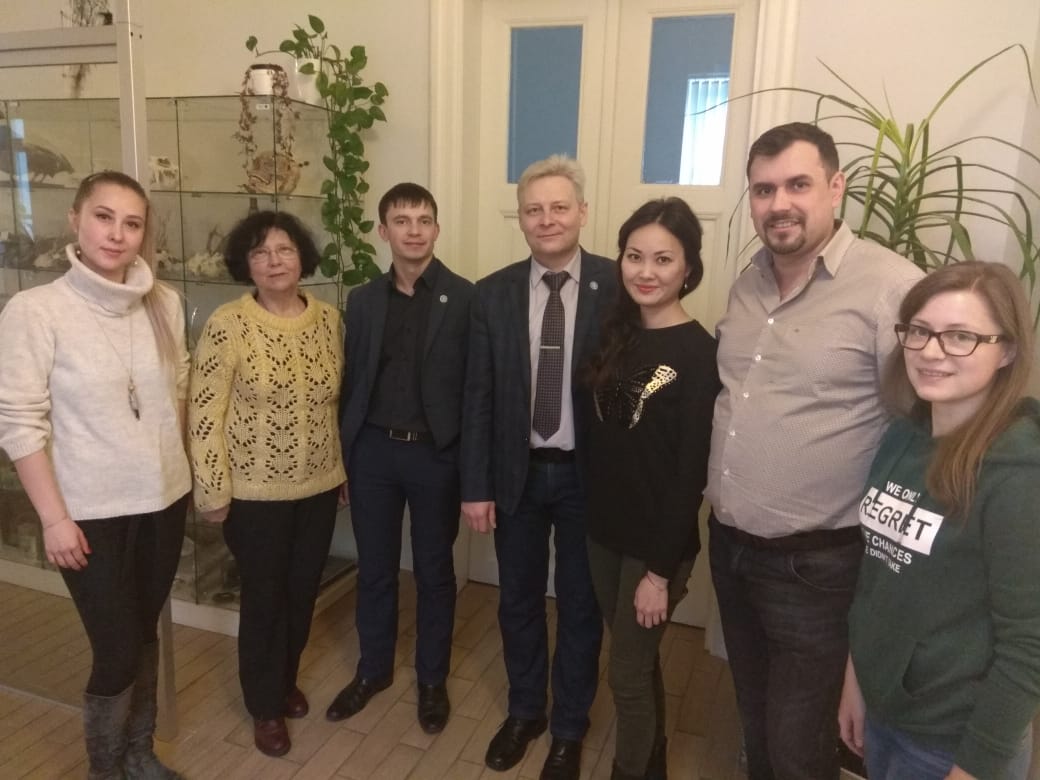 «География және экология» кафедрасының оқытушыларының ғылыми тағылымдамасы