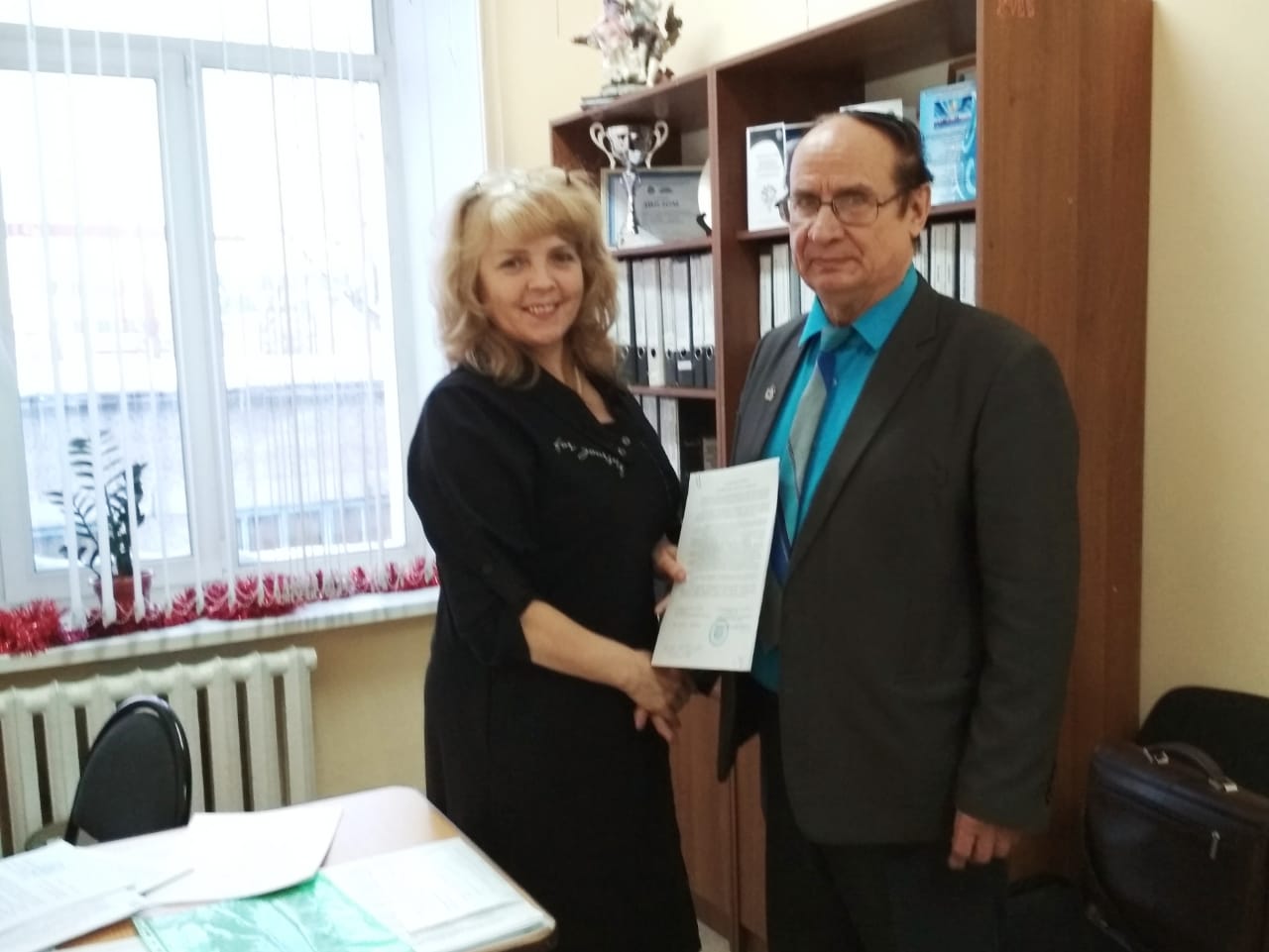 Визит руководителя магистерских программ Курганского государственного университета Федосимов Г.