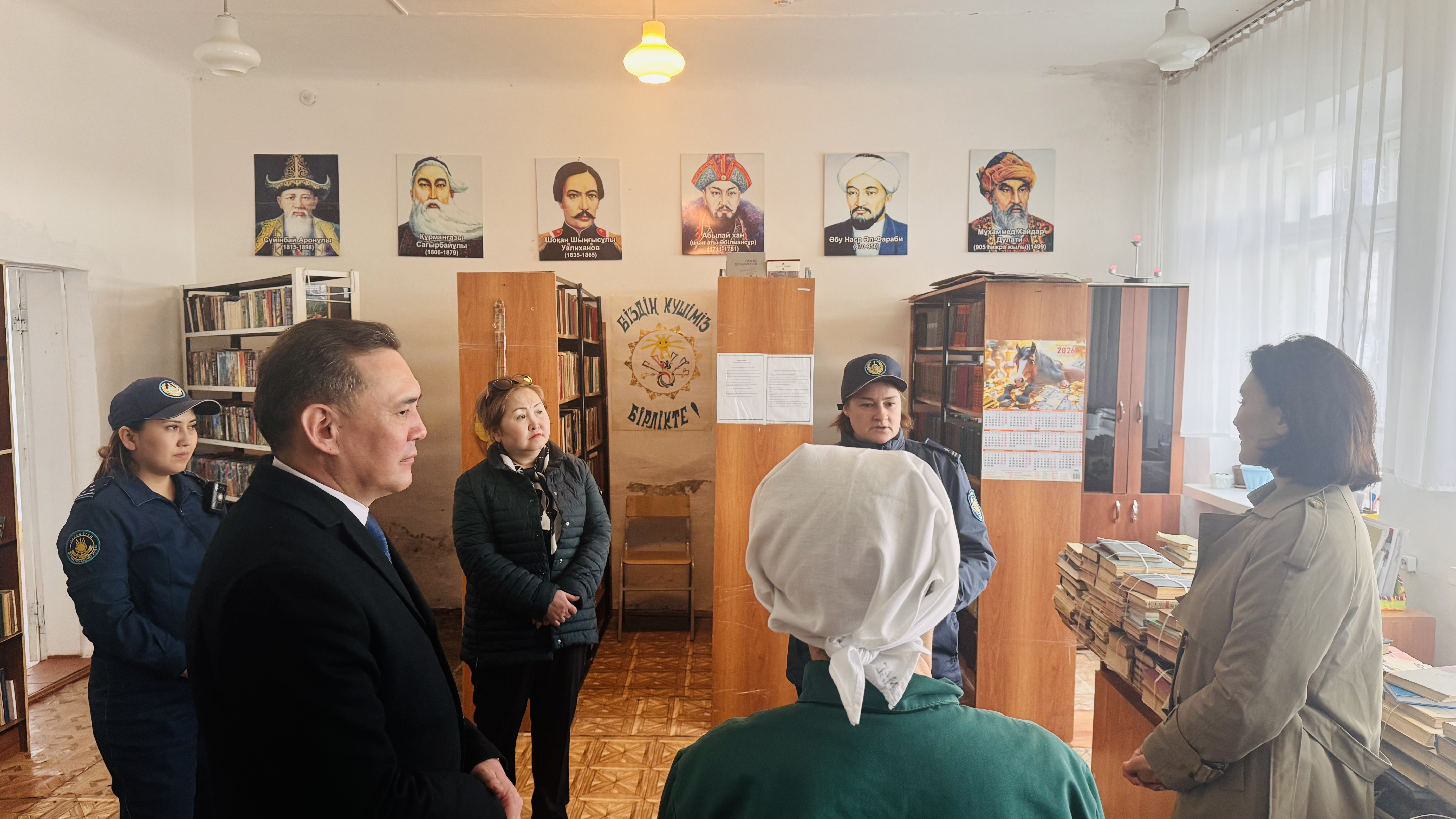 Kozybayev University Library Donates Books to Women’s Correctional Facility