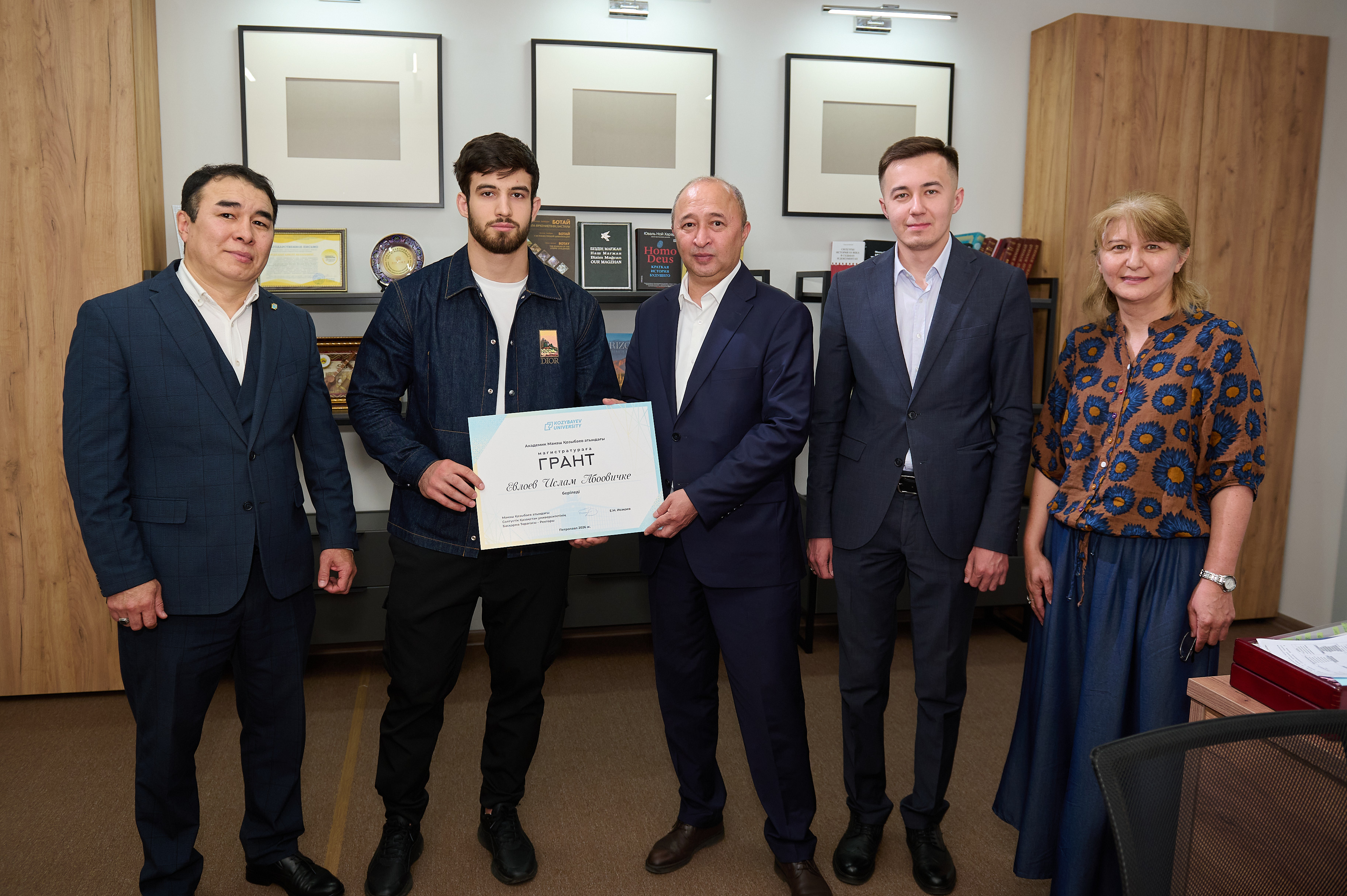 Student Islam Evloev Awarded a Master's Degree Scholarship