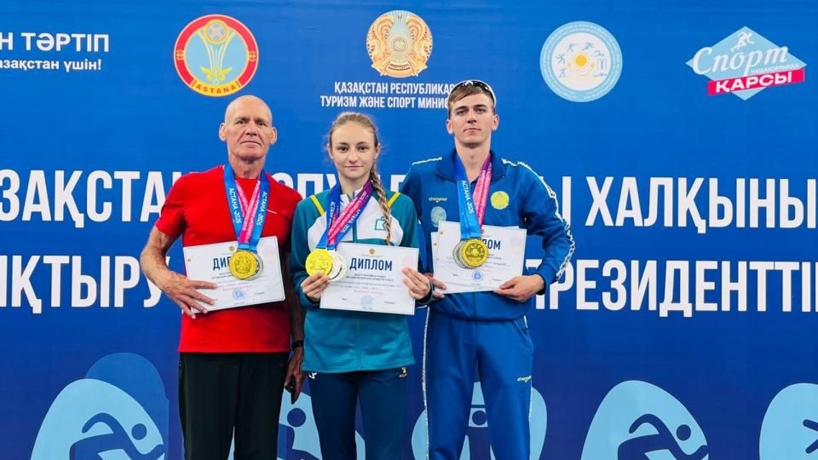 Students of Kozybayev University Win 9 Medals at the National Presidential Physical Fitness Tests Competition