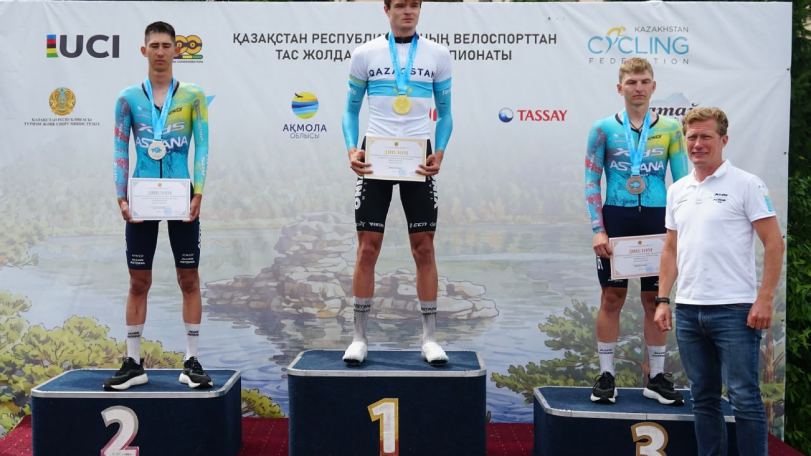 Alexey Vaganov – Champion of the Republic of Kazakhstan in Cycling